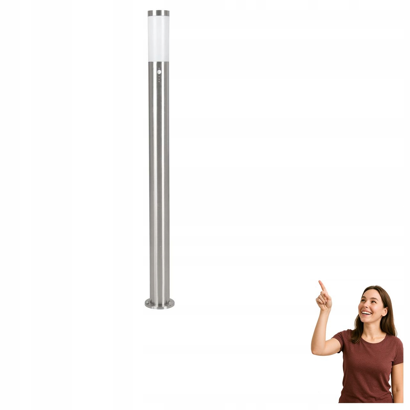 Vonkajšia lampa záhradný stĺpik so senzorom Helsinki 83281 Eglo