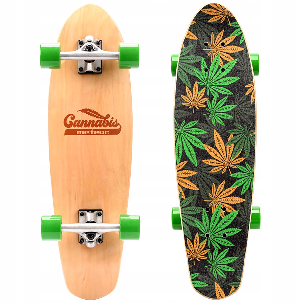 Deskorolka Fiszka Kompletna Drewniana Skateboard Młodzieżowa ABEC-7