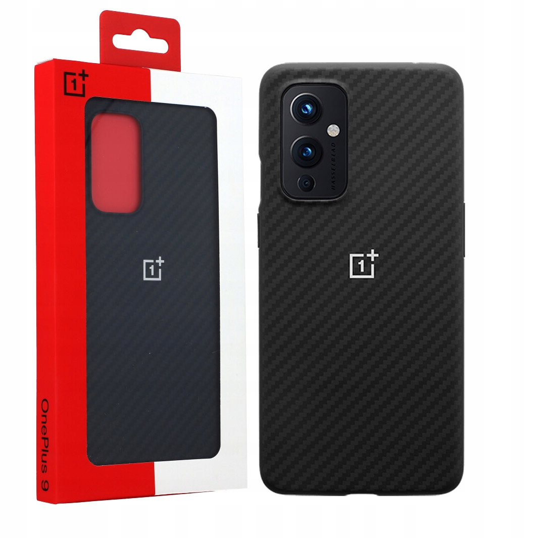 

Oryginalne etui do OnePlus 9, Karbon Bumper, case