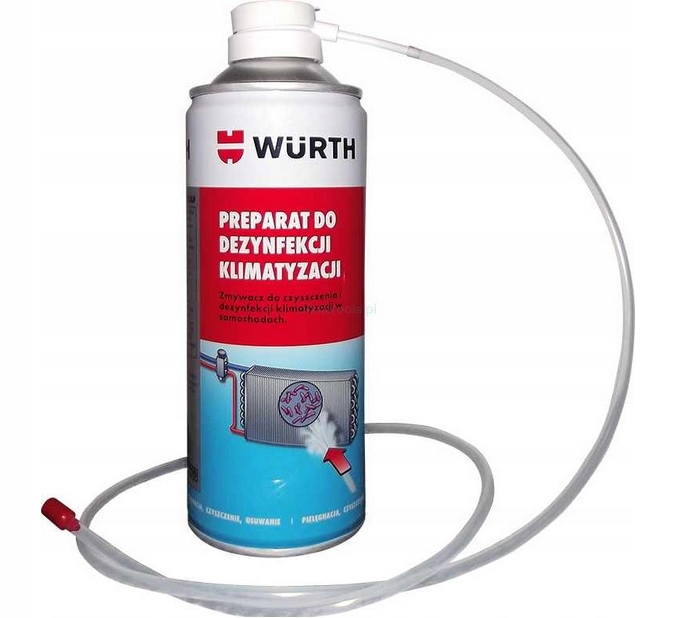PREPARAT DO DEZYNFEKCJI KLIMATYZACJI WURTH -300ML