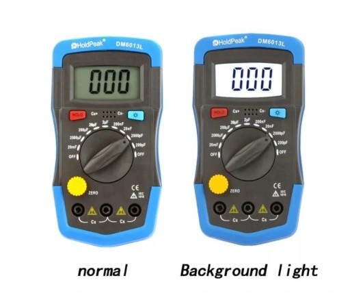 Miernik pojemności Dm6013l Tester kondensatorów Numer katalogowy producenta UIHK5655
