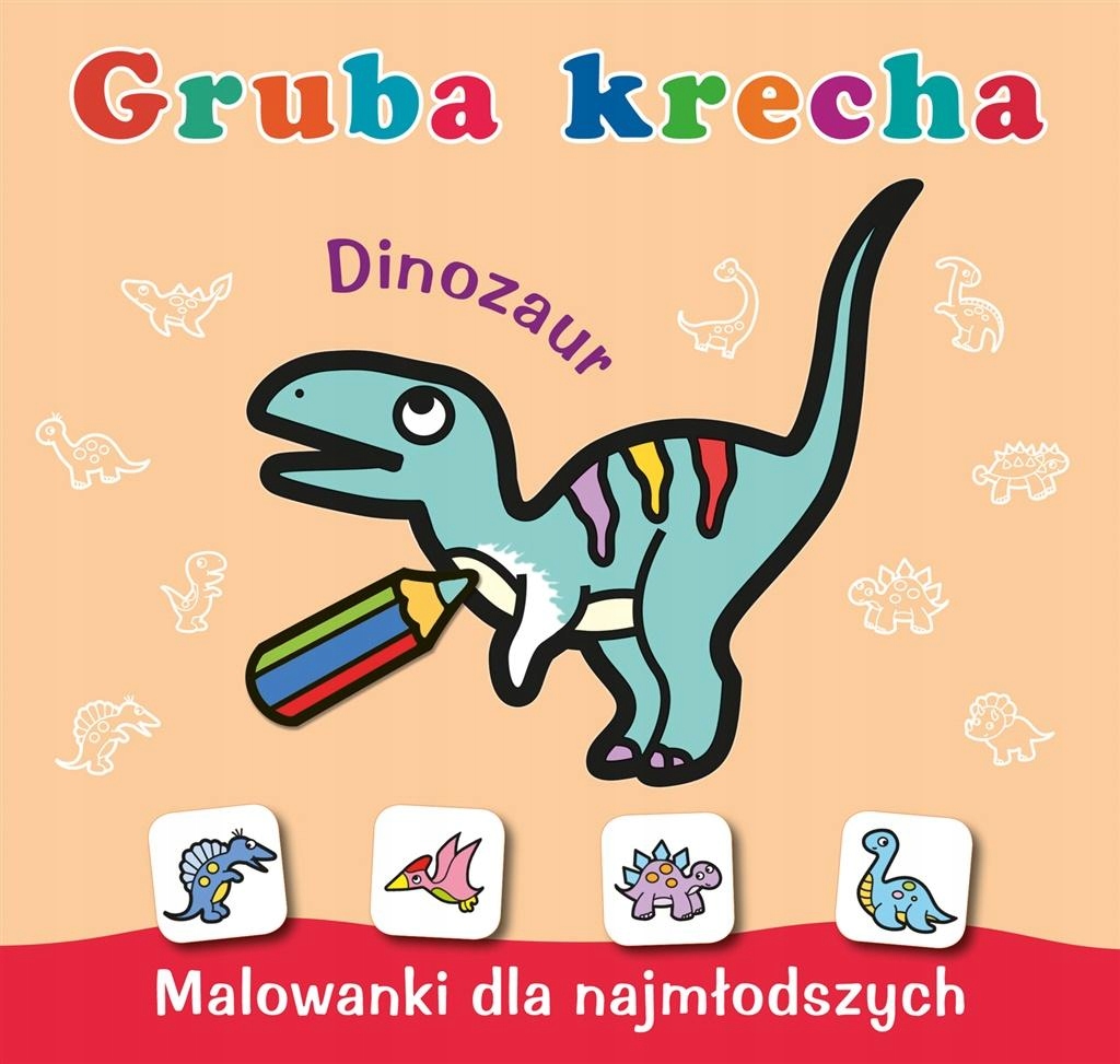 

Gruba krecha. Dinozaur