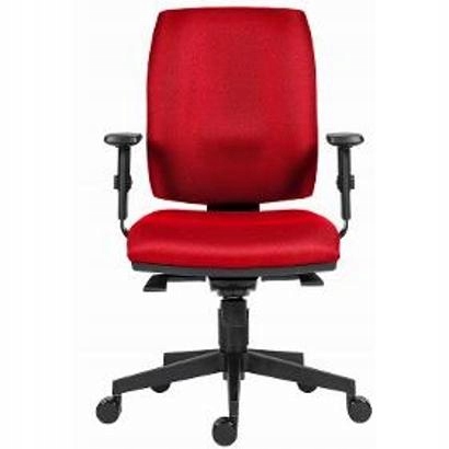 Otočné kreslo Powerton červené