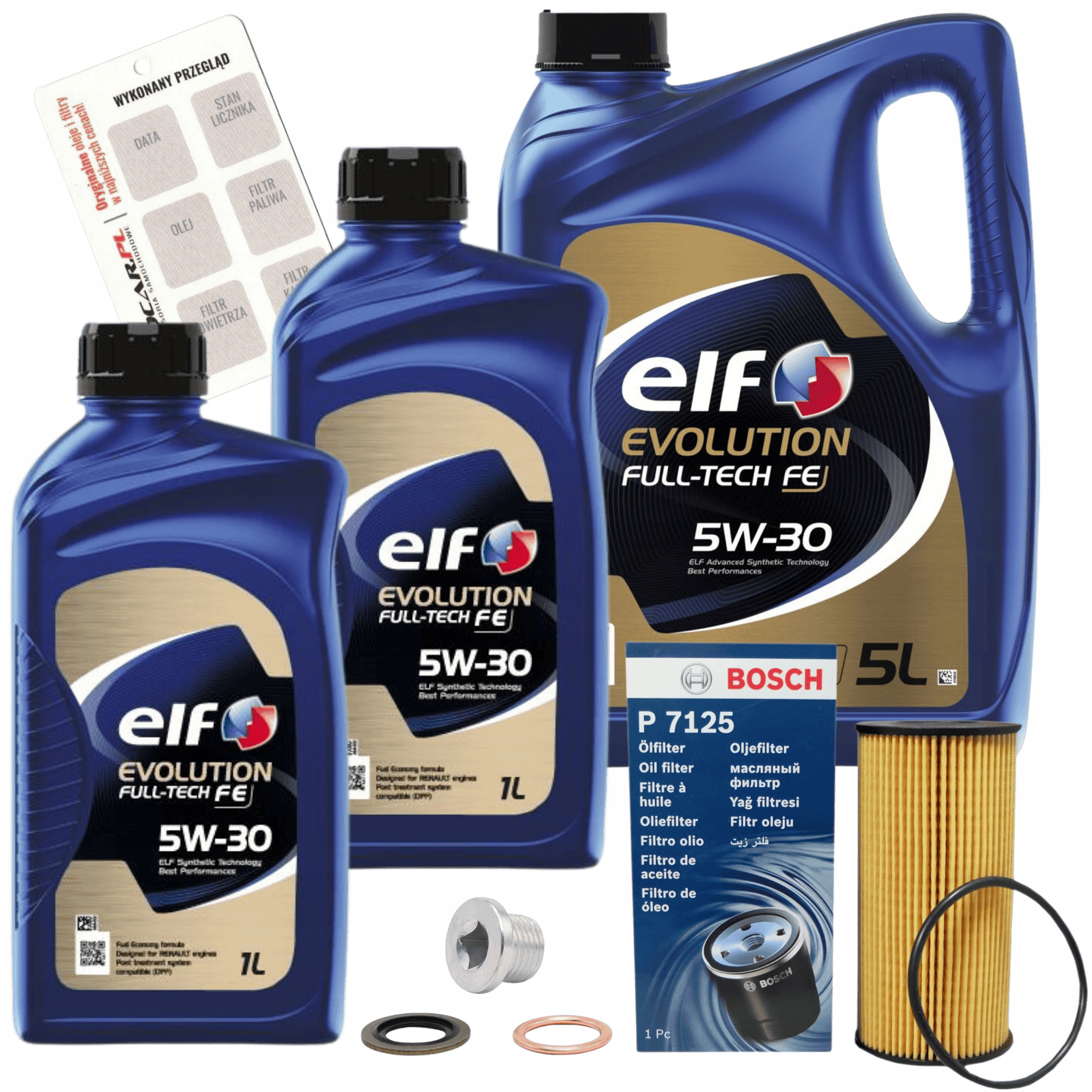 Nissan Qashqai 2,3 X-Trail 3 1.6 dCi Olejový filter Bosch olej 5W30 Elf Fe