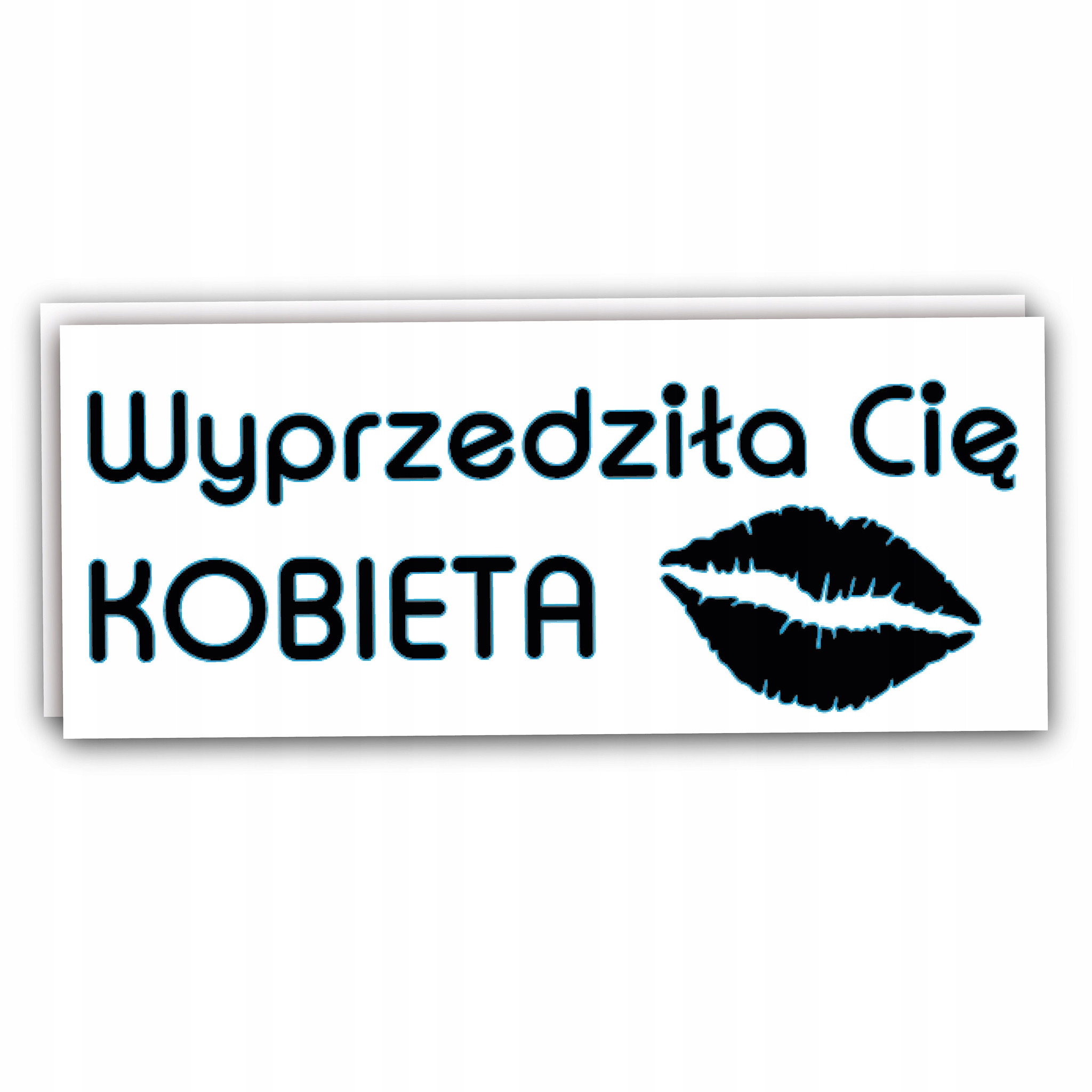 

Naklejki na auto polimerowe samochód Kobieta