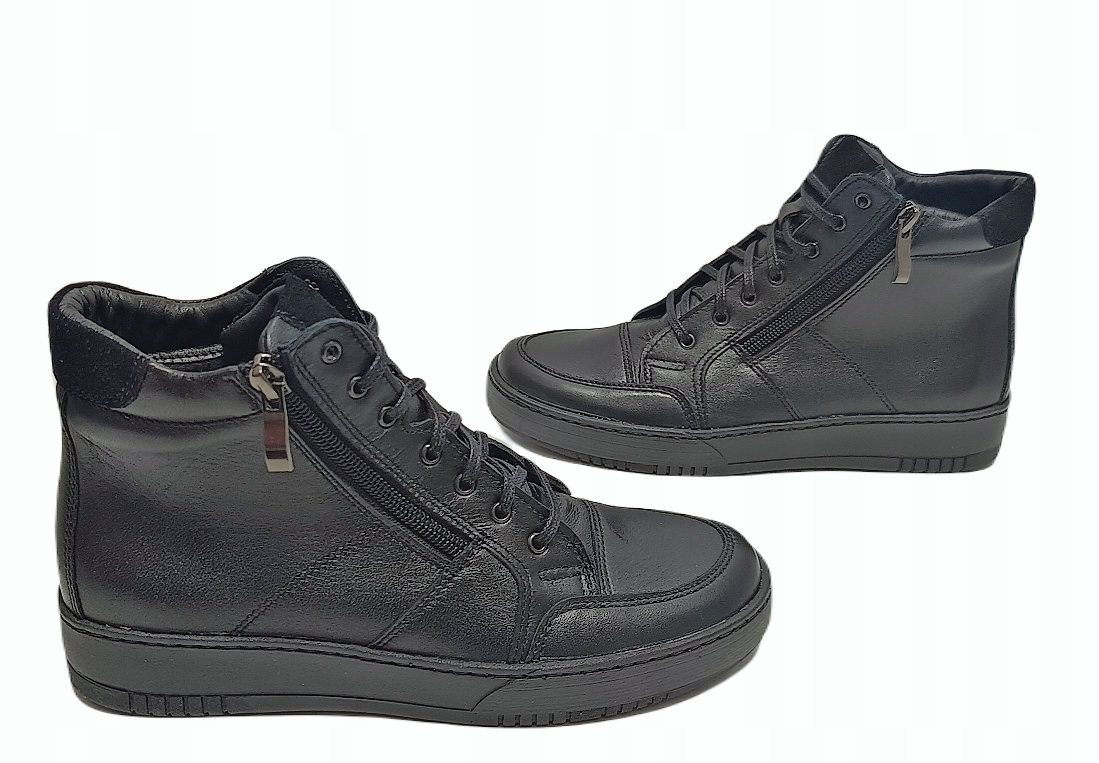 tenisky Suwak kůže polobotky Wielbut k-260 černá r39