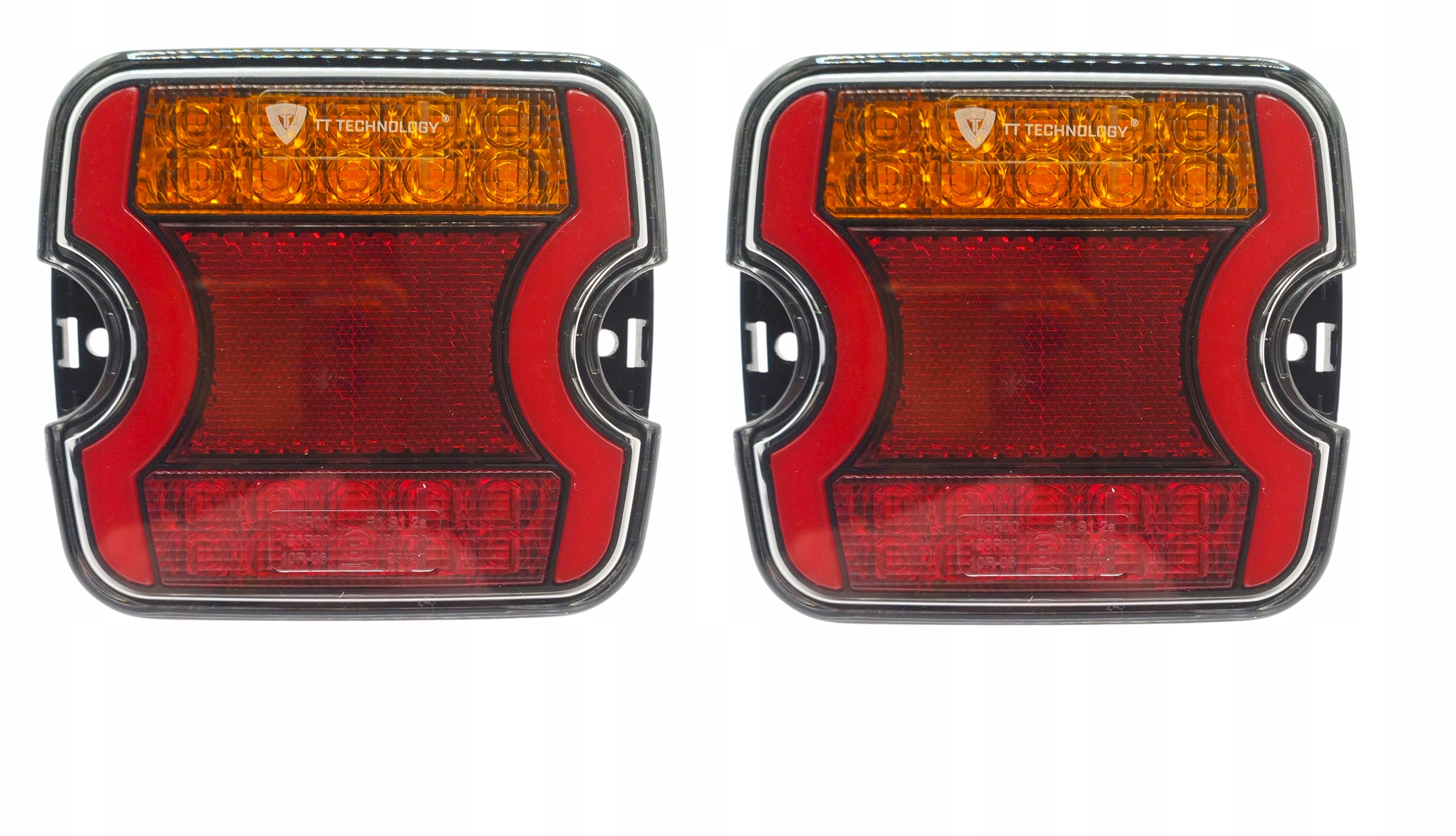 Led Zadní Led Světla Pár Komplet 12-24V Pro Přívěsy Návěsů 3F dynamic