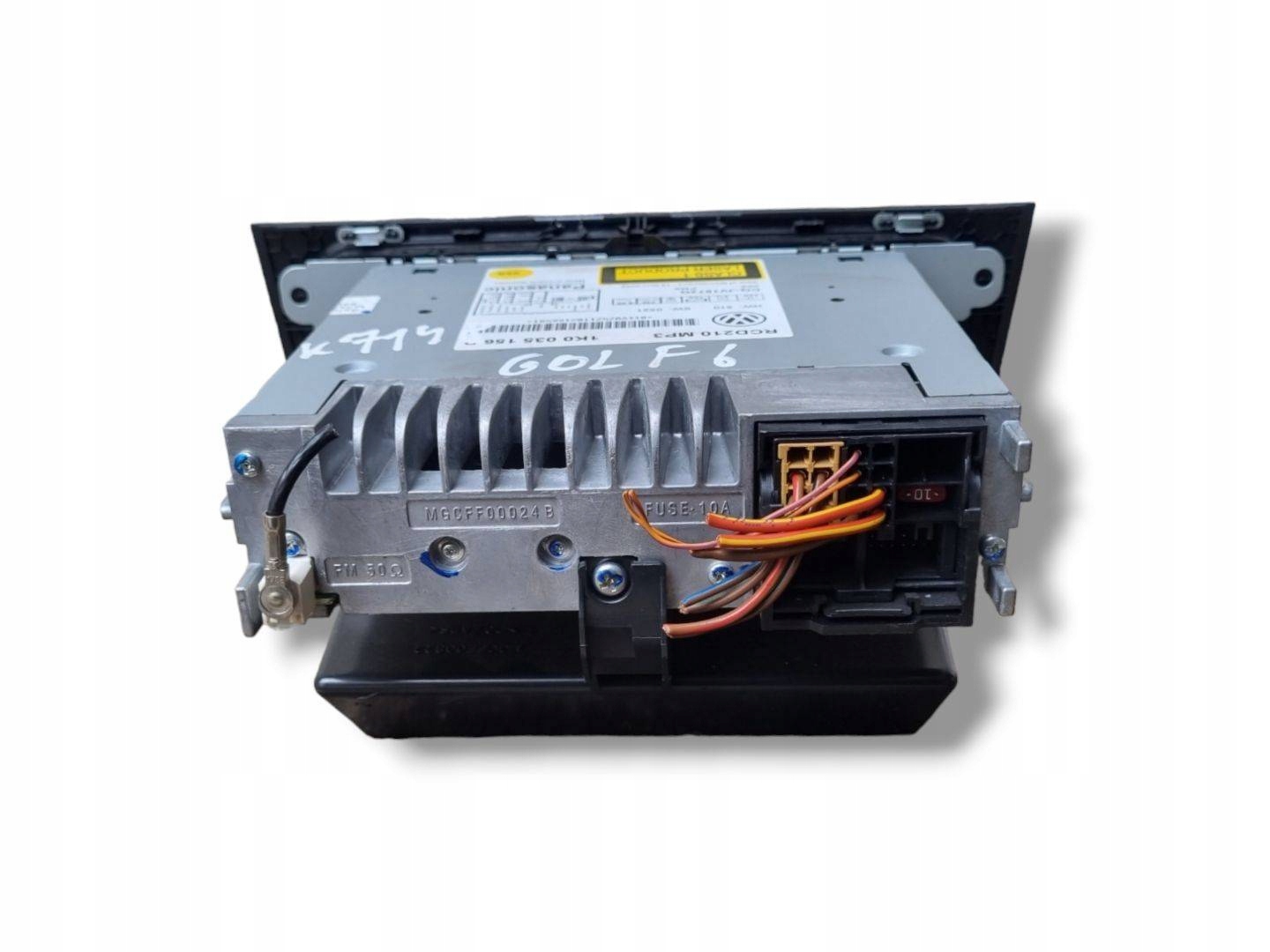 Radio samochodowe Volkswagen Golf 6 2009 1K0035156B