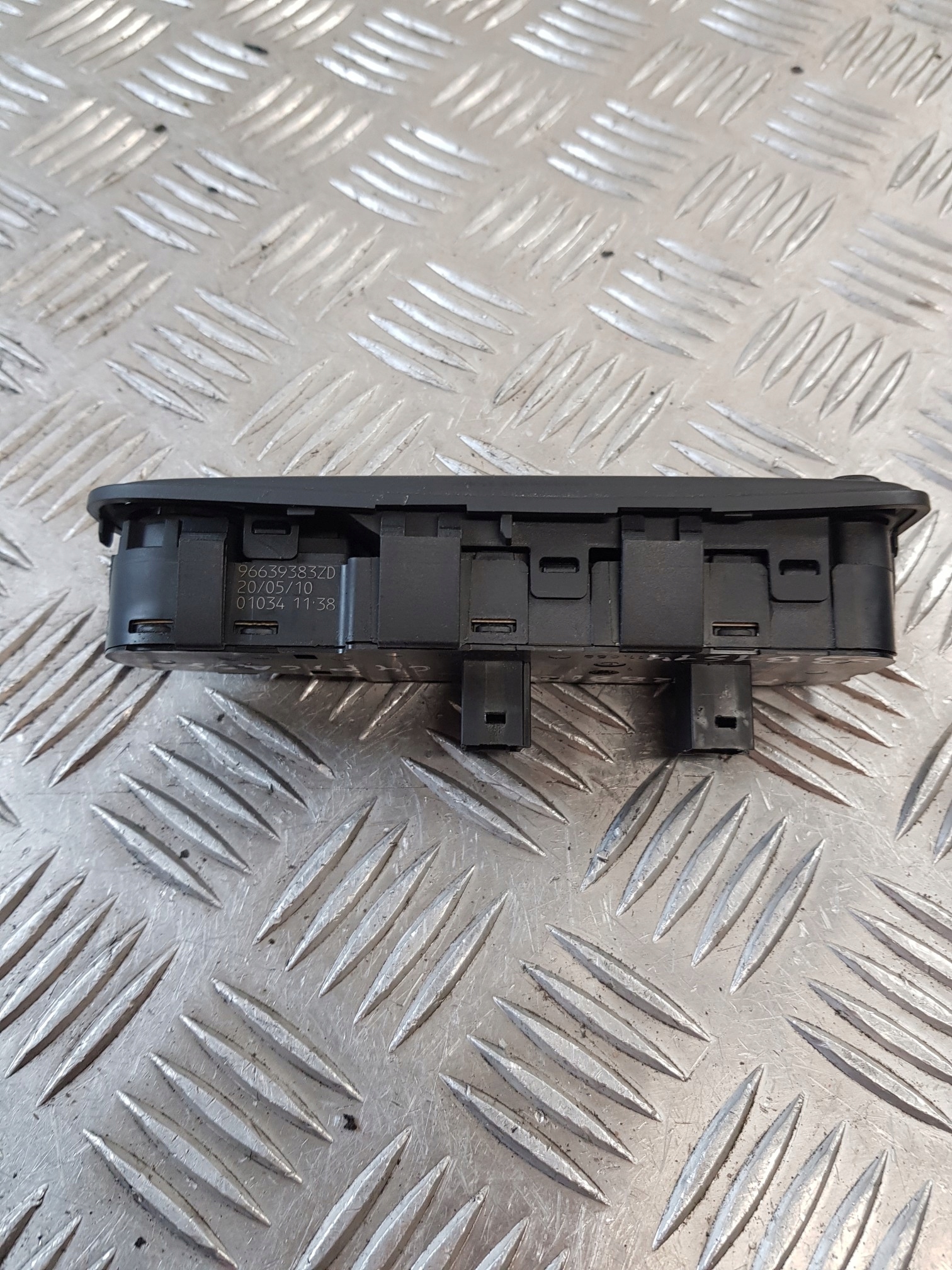 PANEL window control switch of mirrors 96639383ZD CITROEN C4 and PICASSO 10R