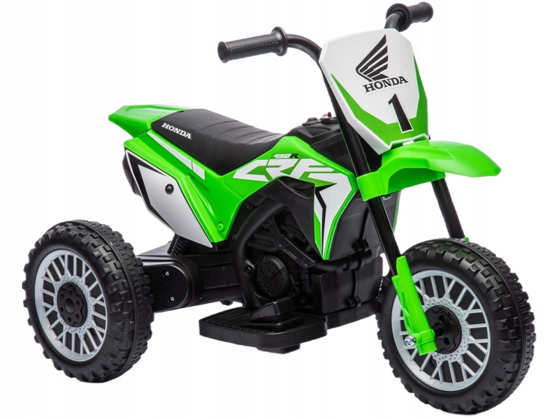 Motorek elektryczny Sun Baby Honda CRF450 Zielony