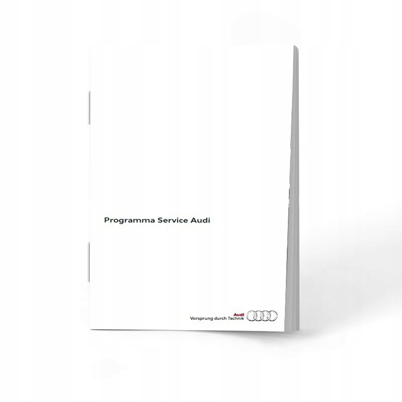 Audi Italská čistá servisní kniha 2010-21