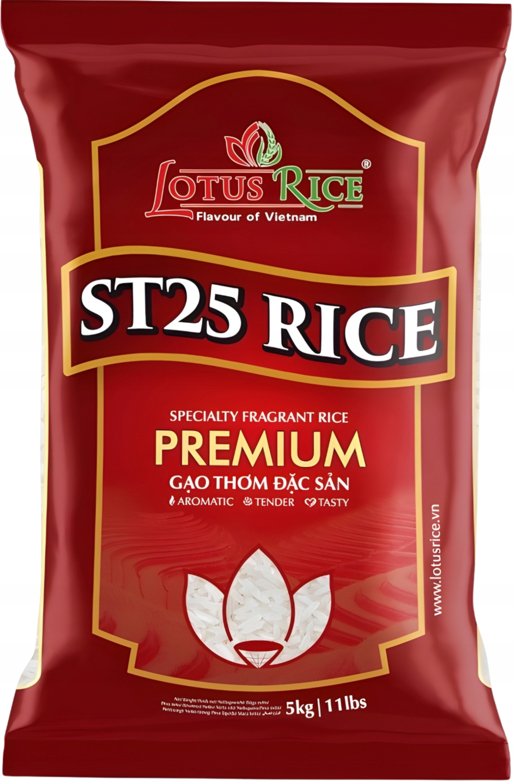Levně Lotus Rice ST25 Premium Specialty Fragrant 5kg