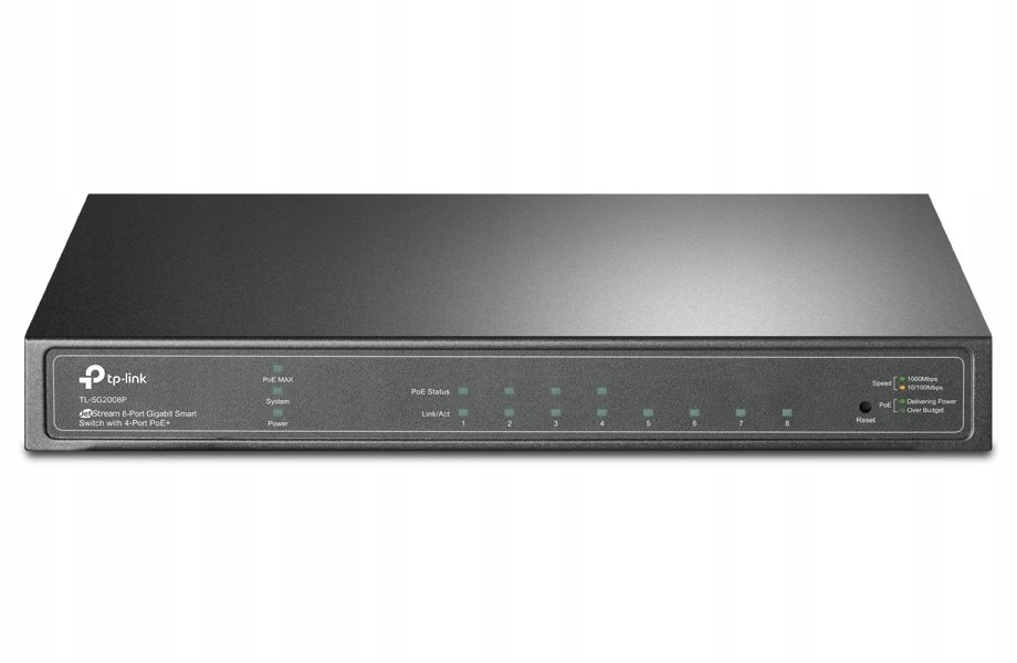 TP-Link TL-SG2008P JetStream 8-Port Gigabit Smart Switch 4x PoE