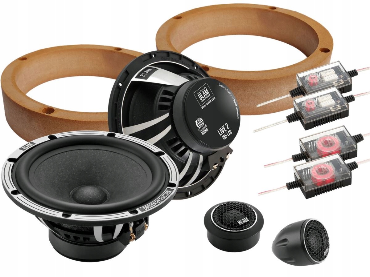 Blam Live 165LSQ reproduktory Ford Mondeo Mk4 přední