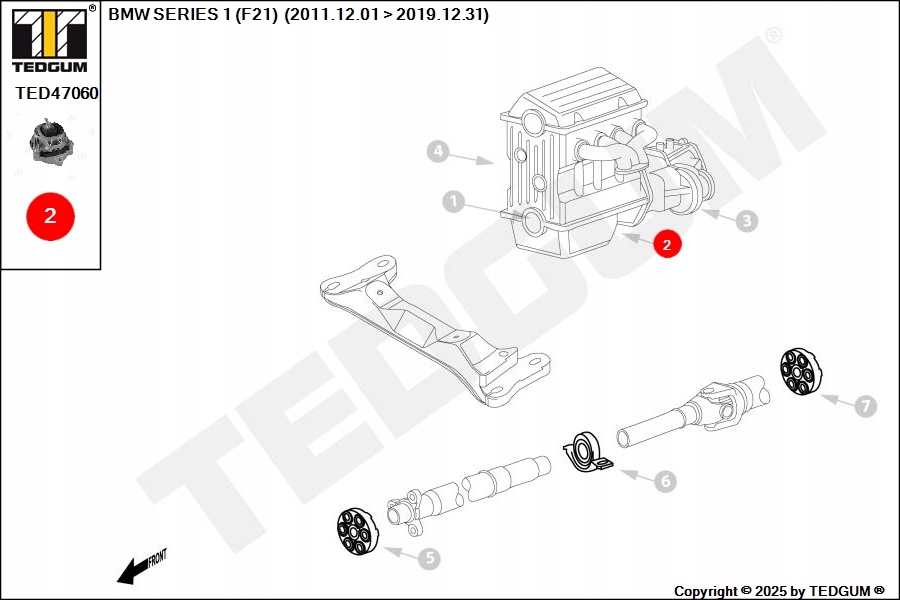 tedgum TED47060 Двигателя
