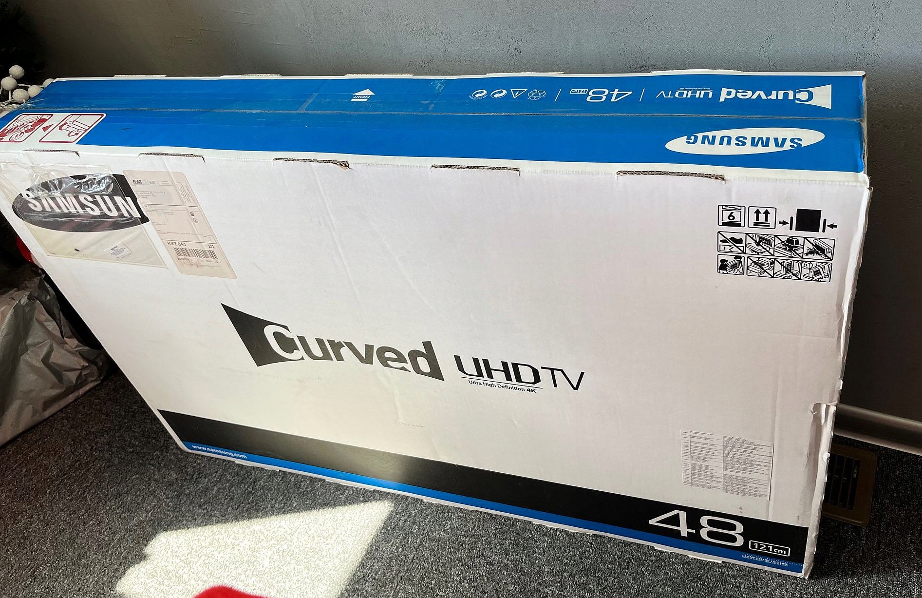 Telewizor Samsung UE48JU6500W CURVED 4K UHD SMART LED Micro Dimming Pro Marka Samsung