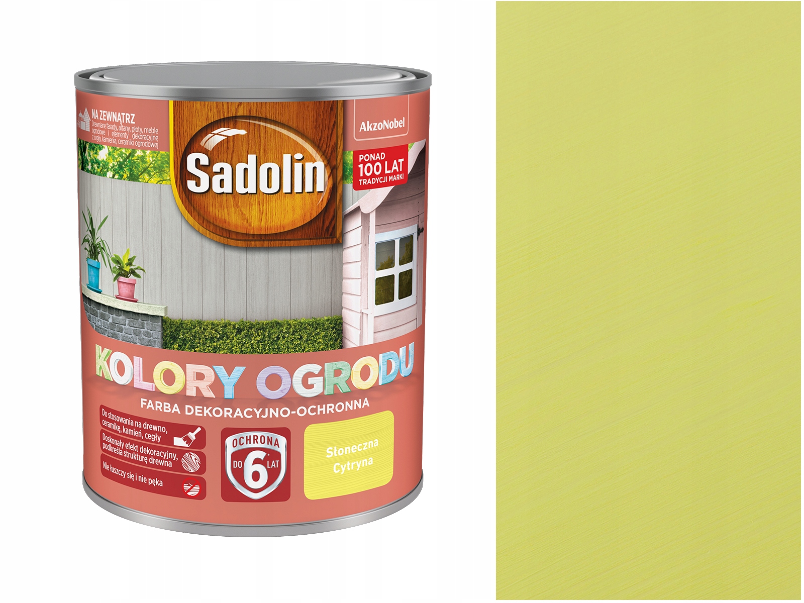 

Sadolin Farba Ogrodu 0,7L Słoneczna Cytryna