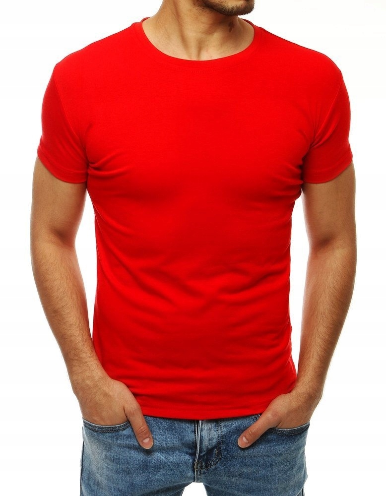 

Gładka Męska Klasyczna Koszulka T-shirt rx4189-M