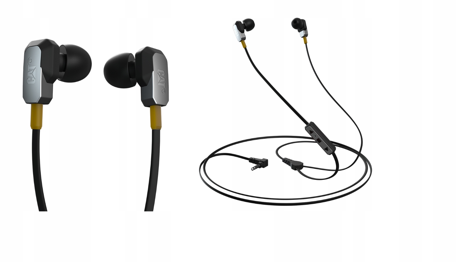 WYTRZYMAŁE SŁUCHAWKI DOUSZNE CAT Rugged Earphones Marka Cat Ear