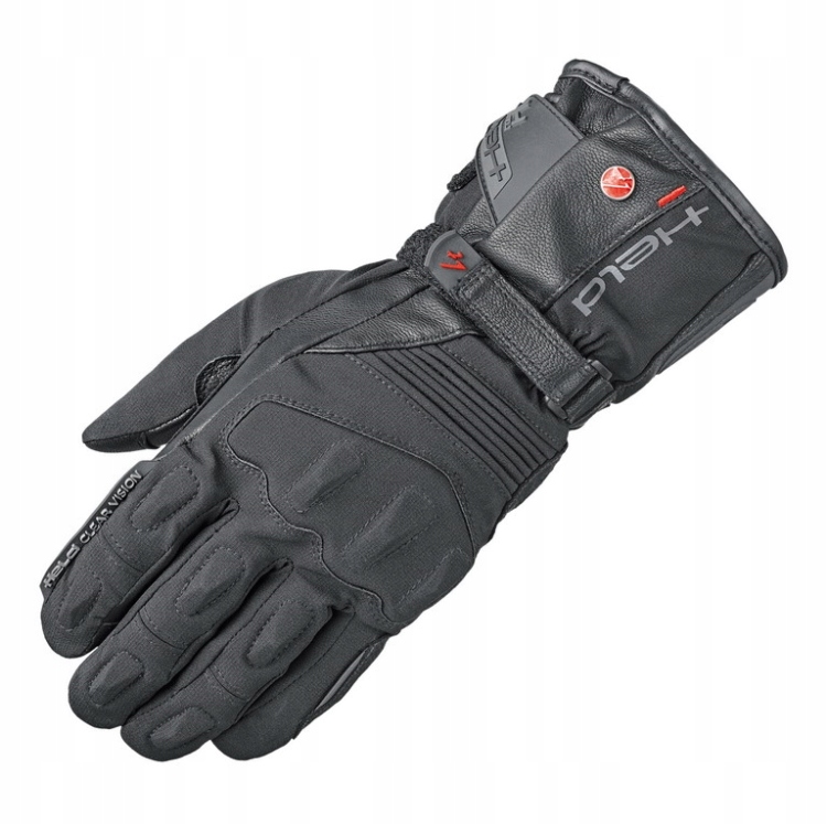 Dámske moto rukavice Held Satu 2v1 Gore-tex vel.6 čierna, koža/textil