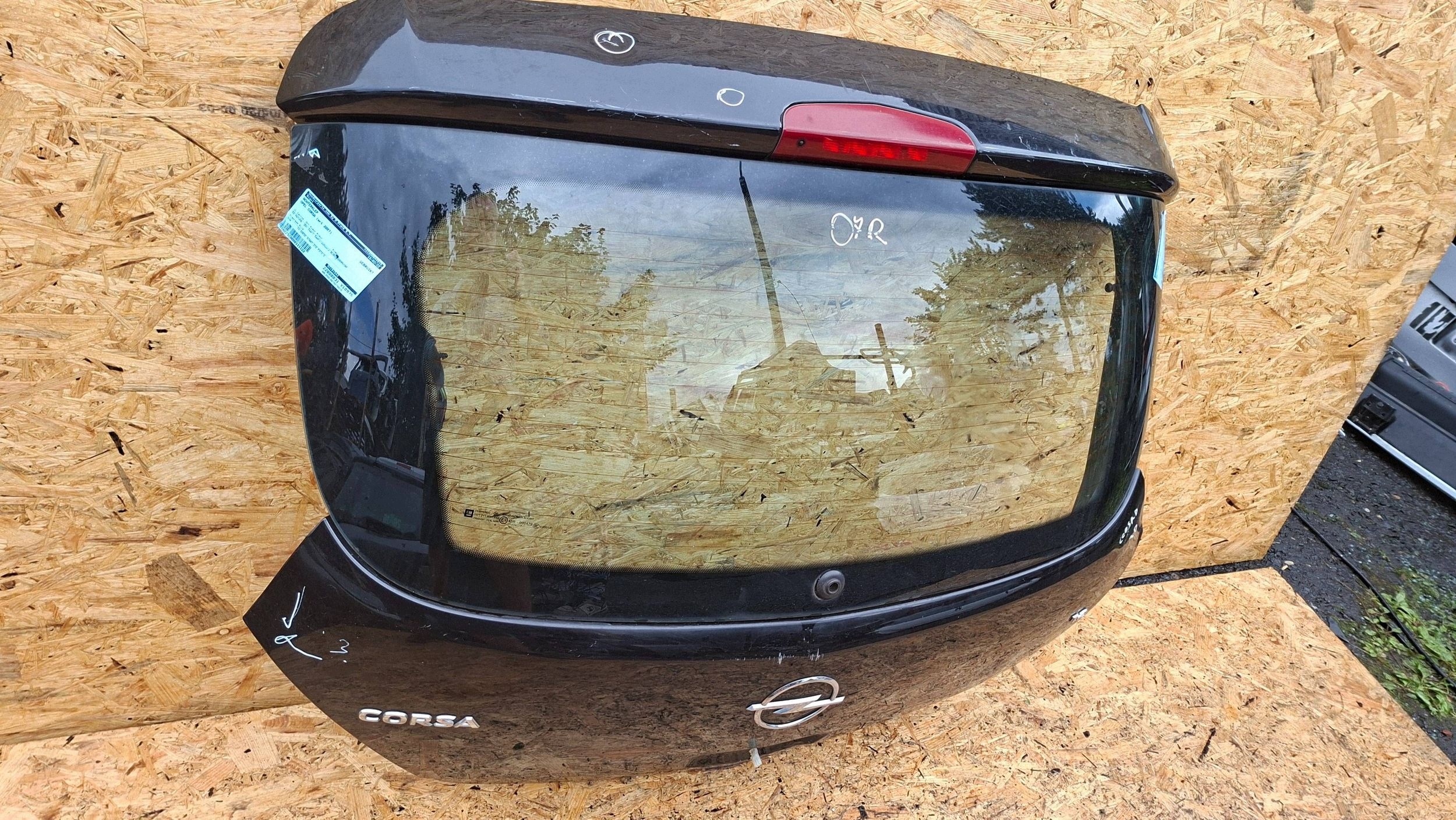 trunk door boot OPEL CORSA D 3D 2006-2014