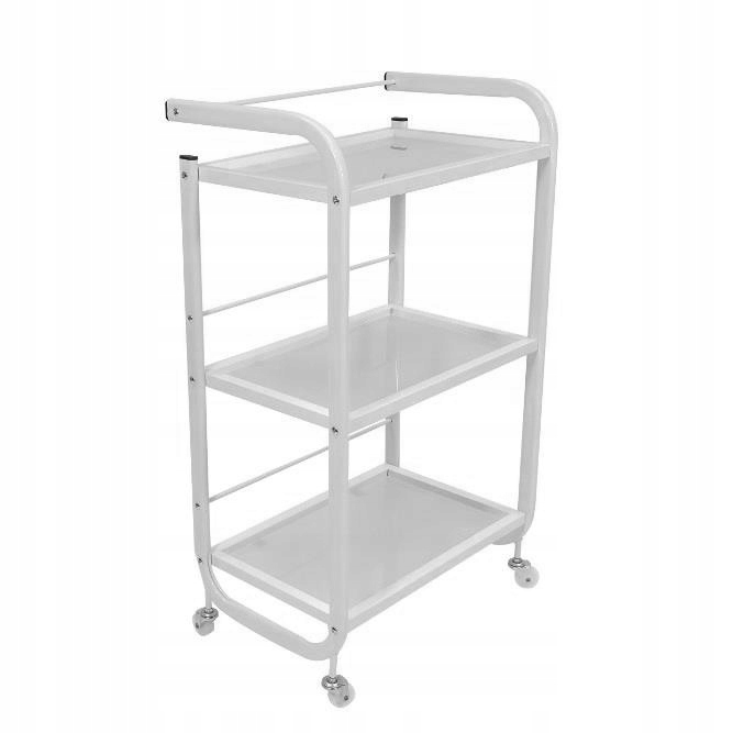 FOTEL KOSMETYCZNY z KUWETAMI LAMPA TABORET STOLIK ZESTAW Model Fotel