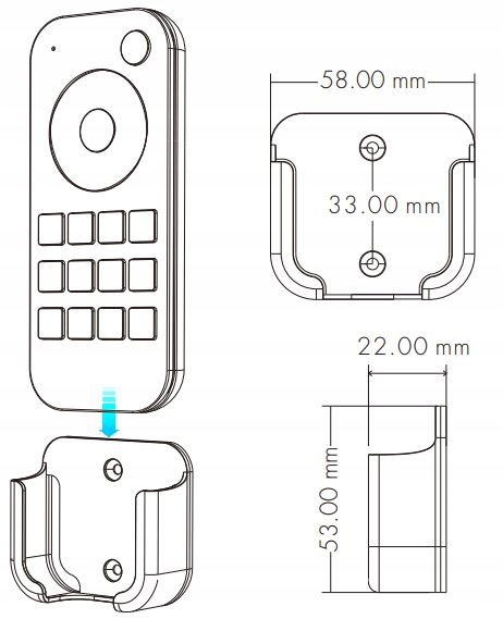 SkyDance RT7 Pilot RF LED CCT CW/WW 4-Strefowy GW5 Marka Skydance