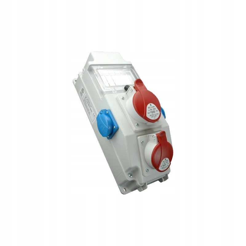 Rozvaděč 1x32A 5p 1x16A 5p 2x250V okénko Ros 5/X-15/A