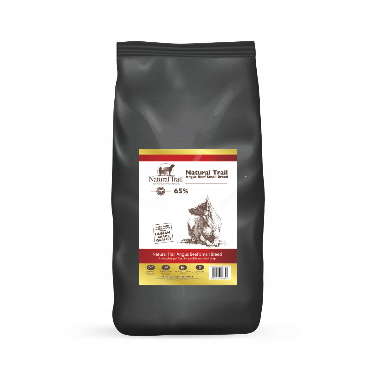 Levně Natural Trail Suché Krmivo Grain Free Pro Psy Malých Plemen S Hovězím Masem 12 Kg