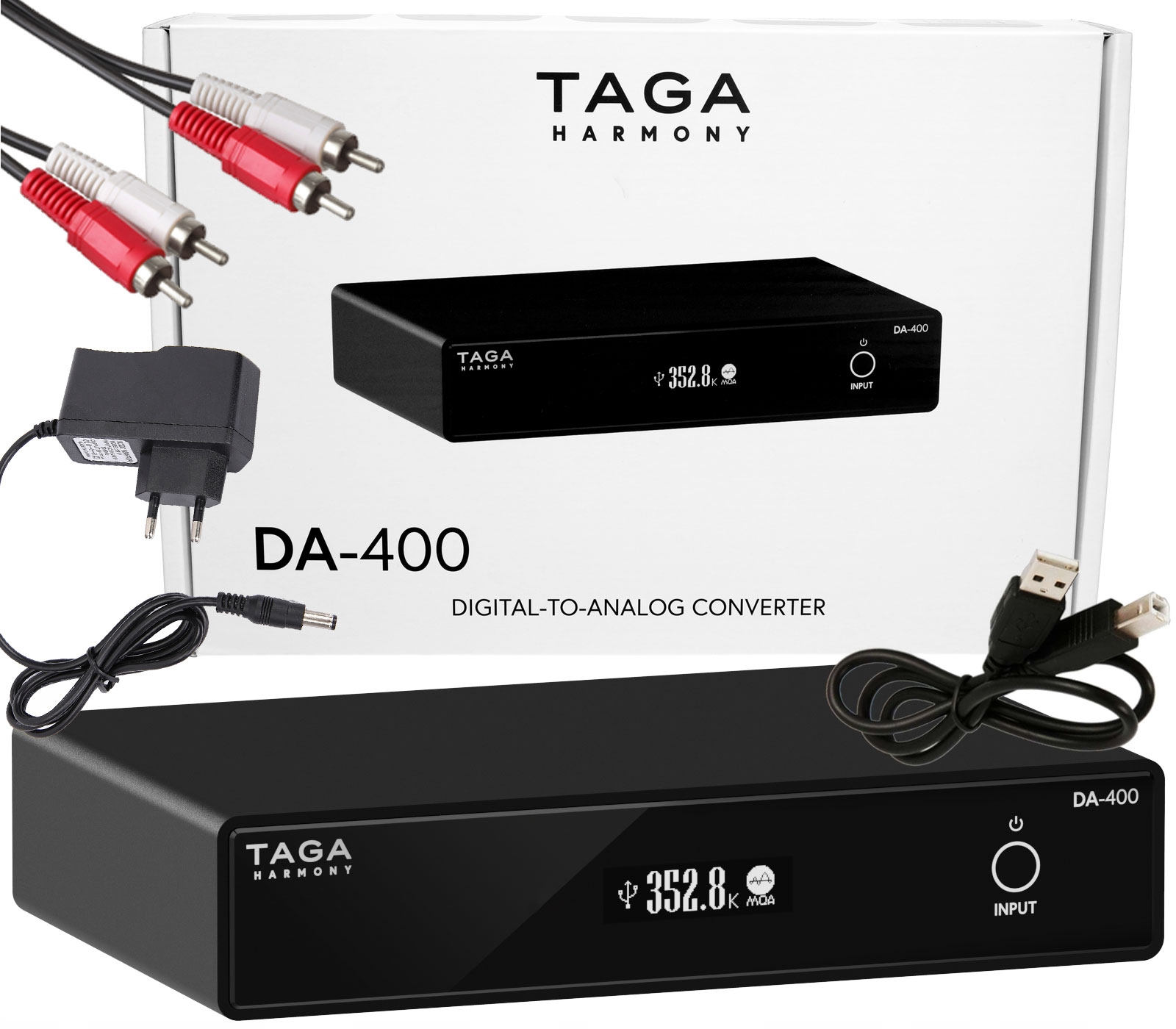Taga Harmony DA-400 (2022) Konwerter Mqa DSD512
