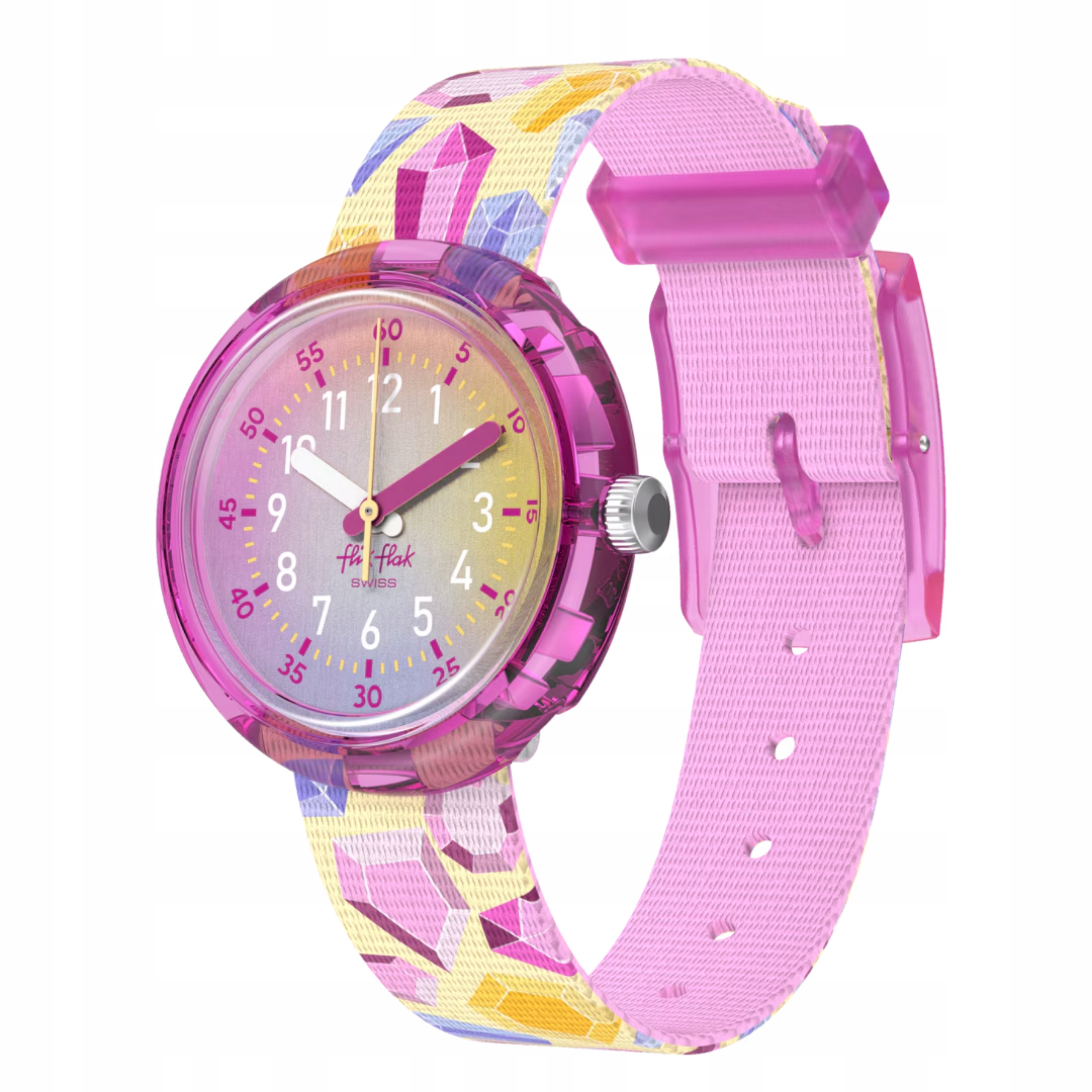 Flik Flak švýcarské hodinky Sparkling Gemstones