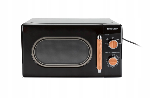 Mikrofala Kuchenka Mikrofalowa Imitacja Drewna 700 W Silvercrest