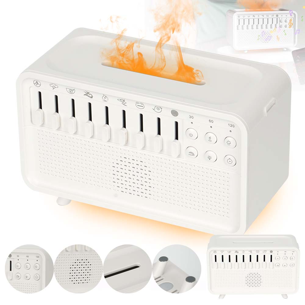 Zvhlčovač Vzduchu 2V1 Aromaterapie LAMPičKA Aroma Difuzér S Bluetooth