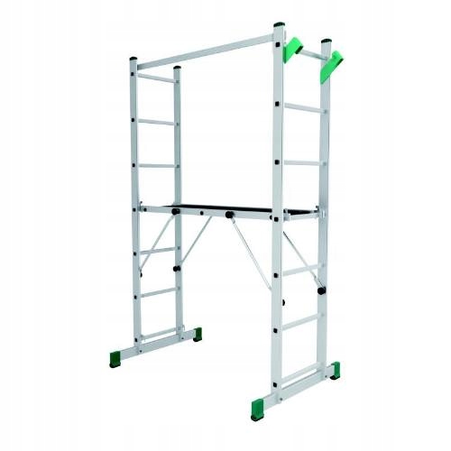 Plošina pracovná, 2 x 7 priečok, 1,94 m, 3,07 m, s úpravou na schody, Alve 8