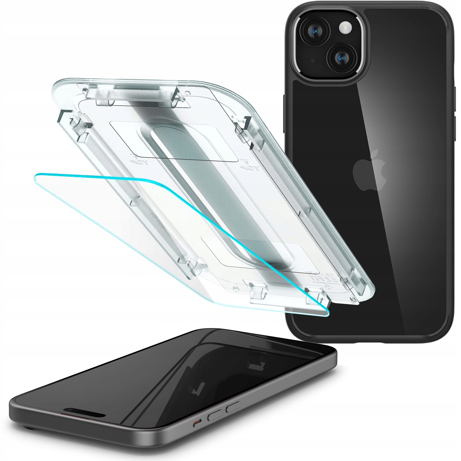 Pouzdro sklo Spigen pro iPhone 15 case kryt Rychlé sklíčko obal