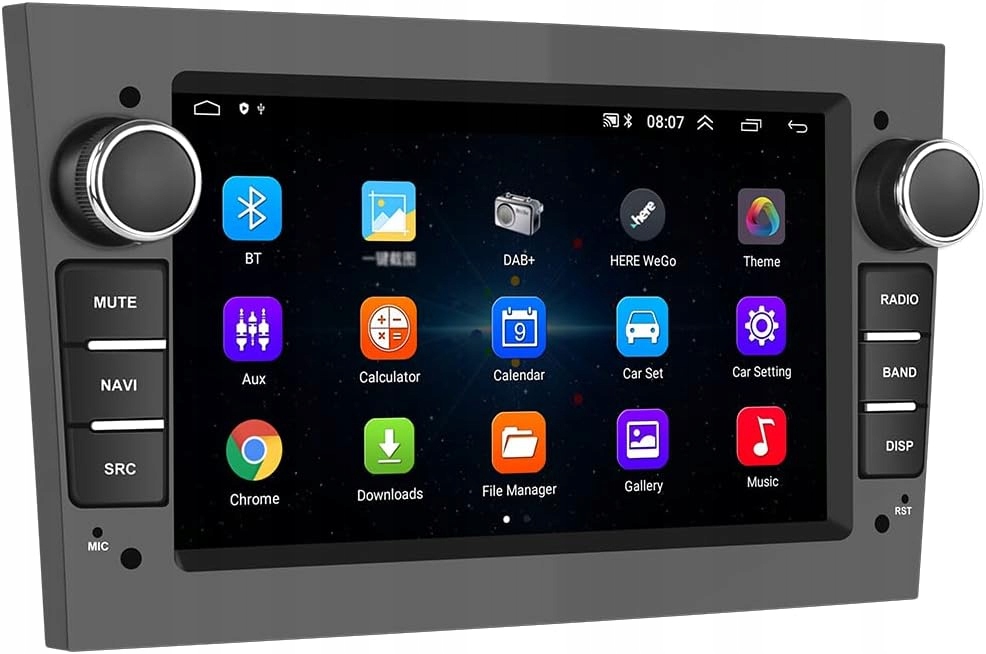 Radio 2 Din Android 13 Opel Astra Corsa Vectra Zafira Meriva 2+64gb