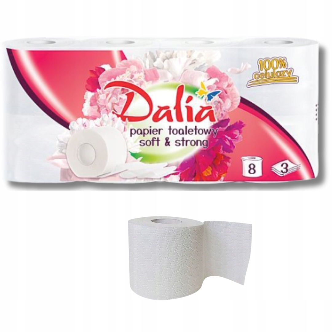 Ręcznik Papierowy Mola Komfort + Papier Toaletowy DALIA 3 Warstwy PAKIET Kod producenta 802907
