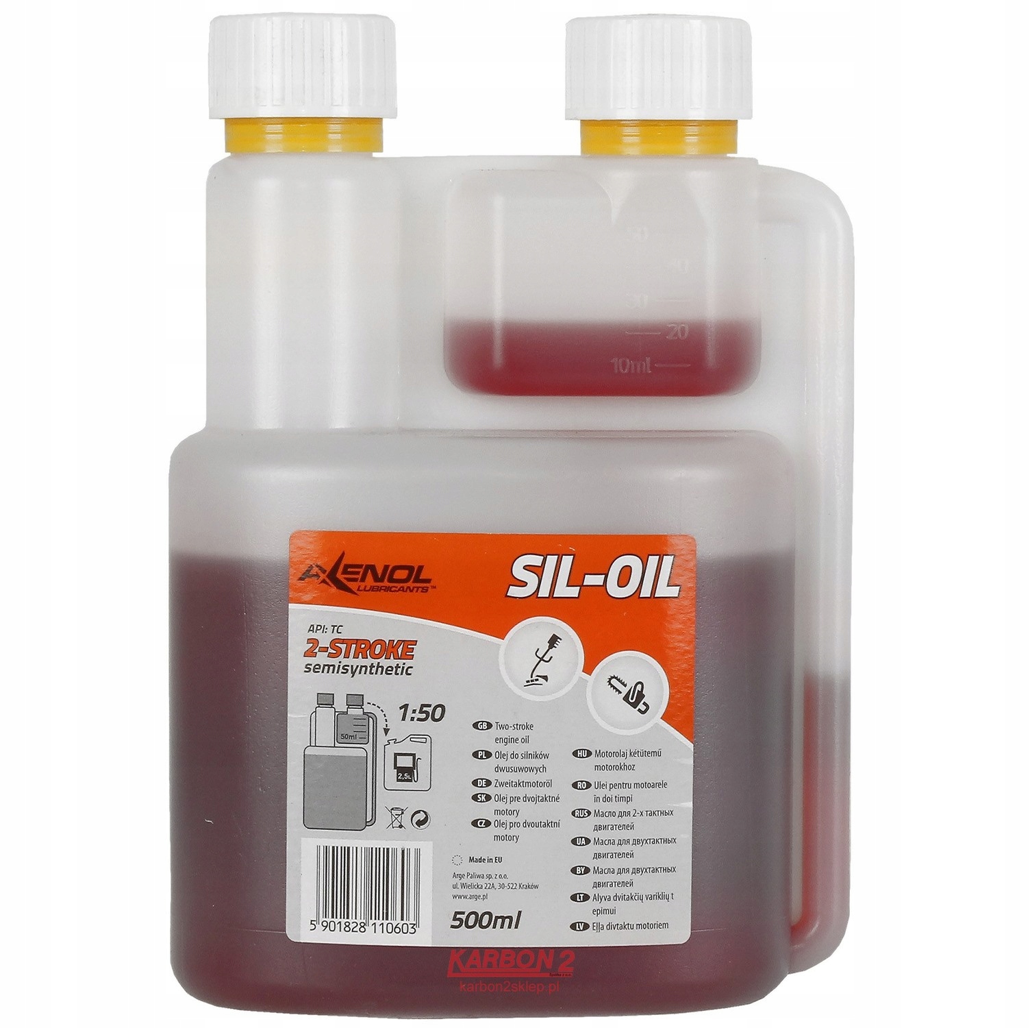 

Olej Do Kosy Piły Spalinowej Do Mieszanki 500ML