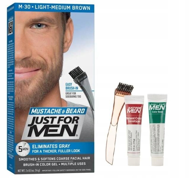 

Just For Men Light Medium Brown M30 Color Gel 28g