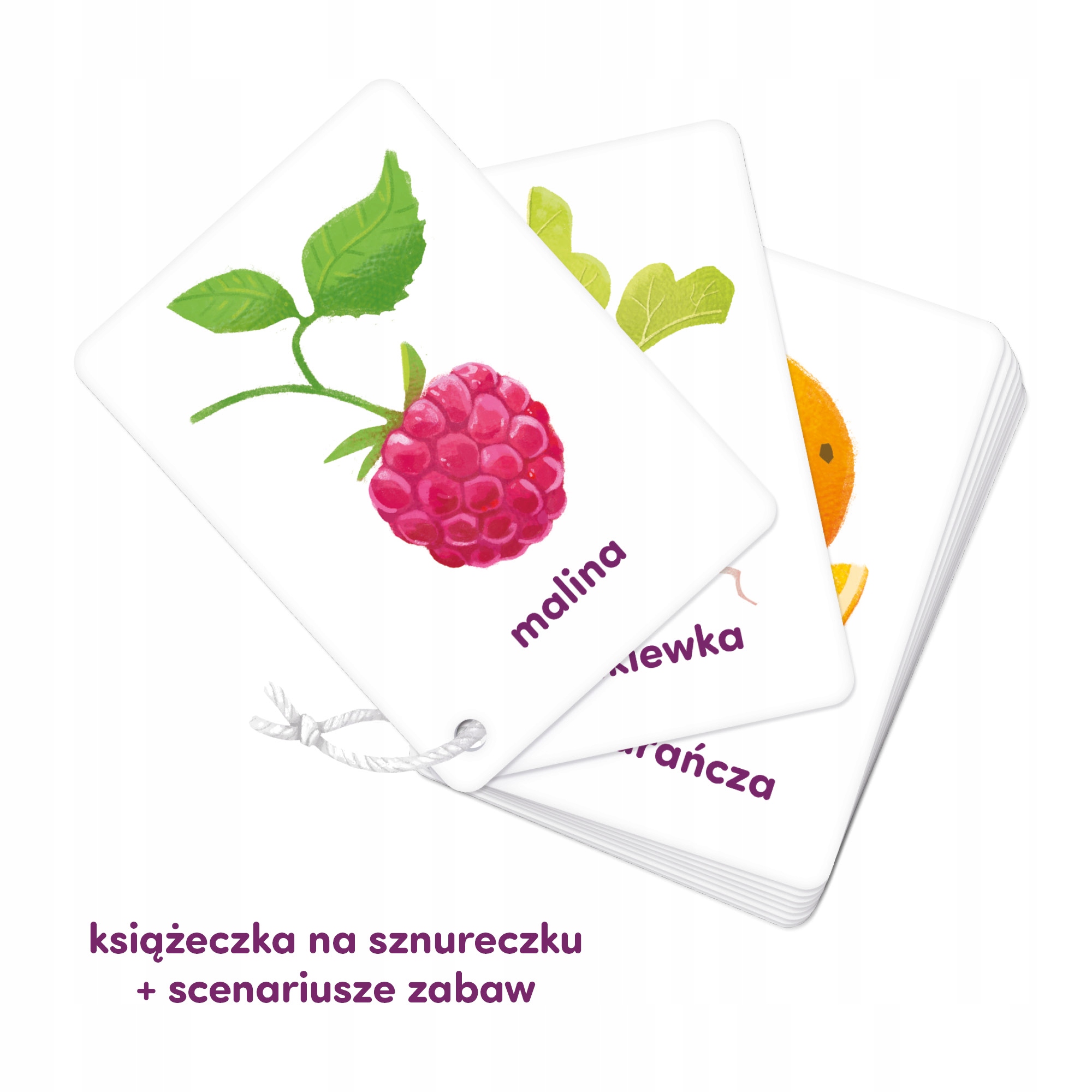

CzuCzu Karty obrazkowe Owoce I Warzywa 2+
