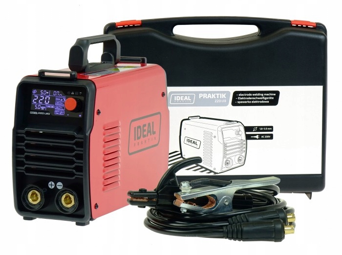 Invertorová svářečka Ideal Praktik 220 Led Synergy Kufr 230V Igbt