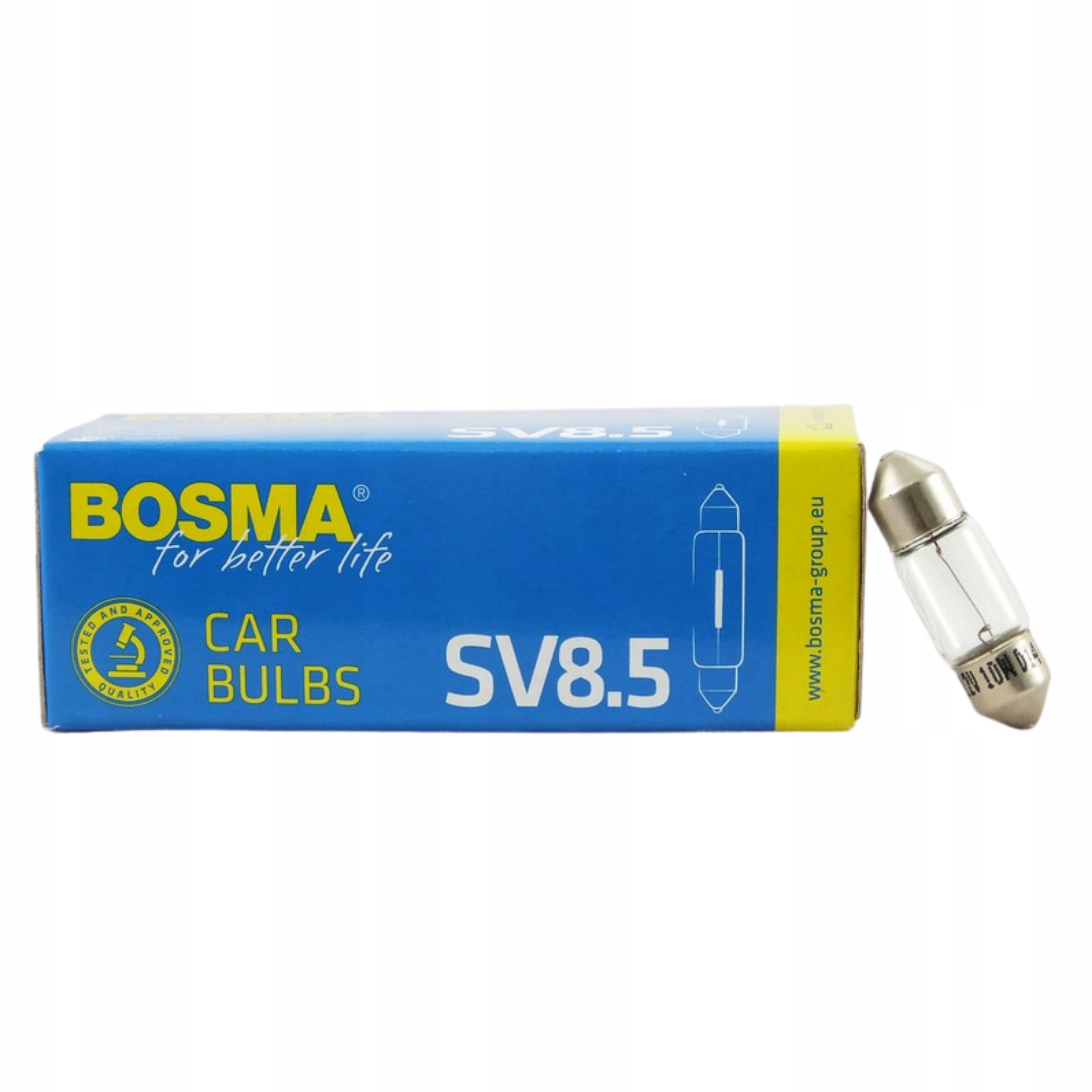 

Bosma Żarówka 12V 10W SV8,5 11x30mm