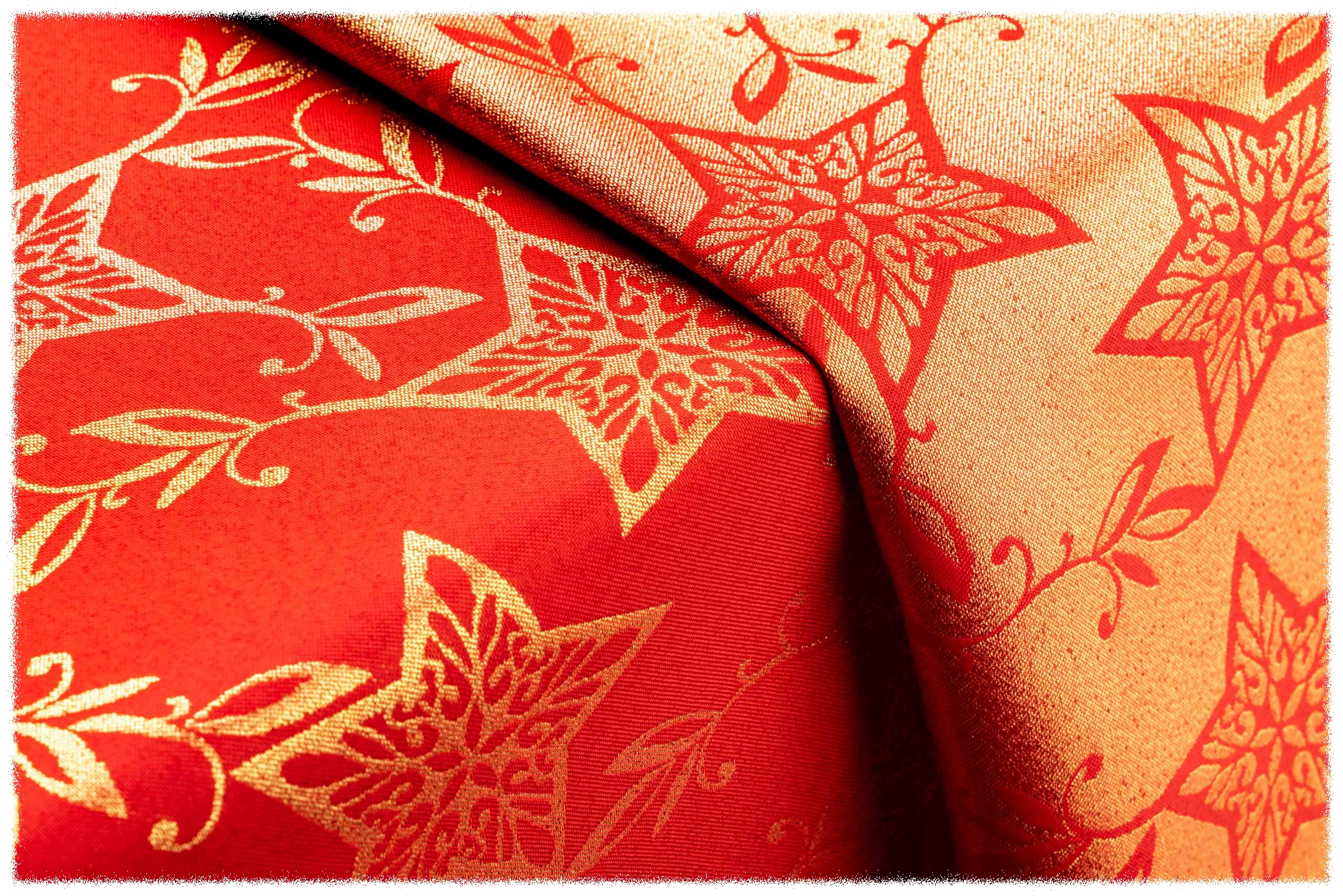 

Plamoodporny obrus Dwustronny 140x220 Red Wigilia