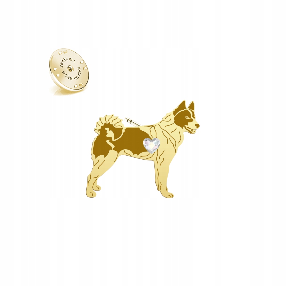 Odznak Zlatá Russian-European Laika 925 Žena Šperky Dárek Dedikace