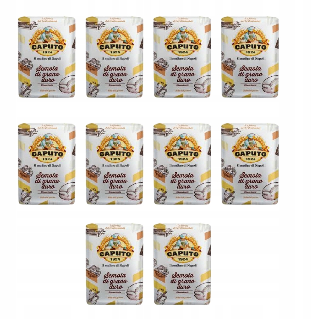 Caputo sada mouky 10 kg Rimacinata 10 x 1 kg Semola na pečení