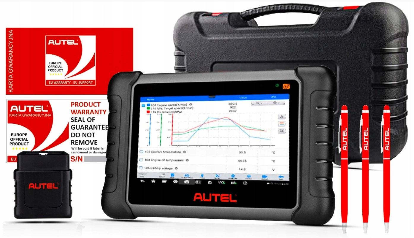 AUTEL MaxiDAS DS808TS TESTER PROGRAMATOR TPMS PL Kod producenta 6937357203164