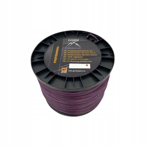 Žací Struna Hvězdička 3,0 mm 250 M Fialový Prof