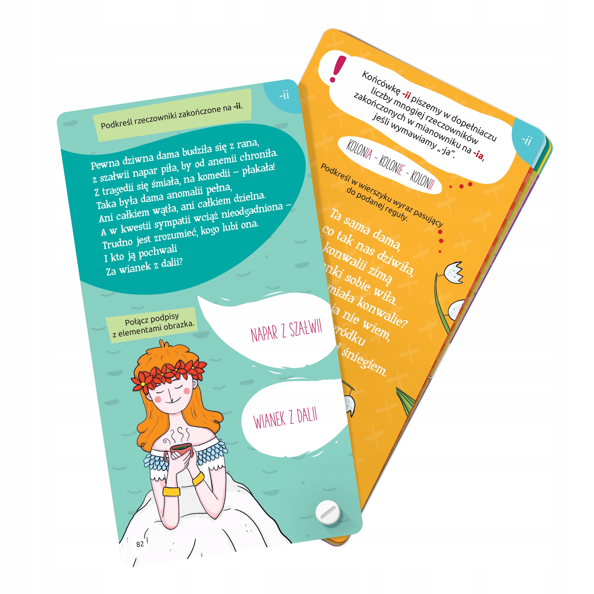 XT Zakręcona ORTOGRAFIA książeczka 7-12 Okładka twarda