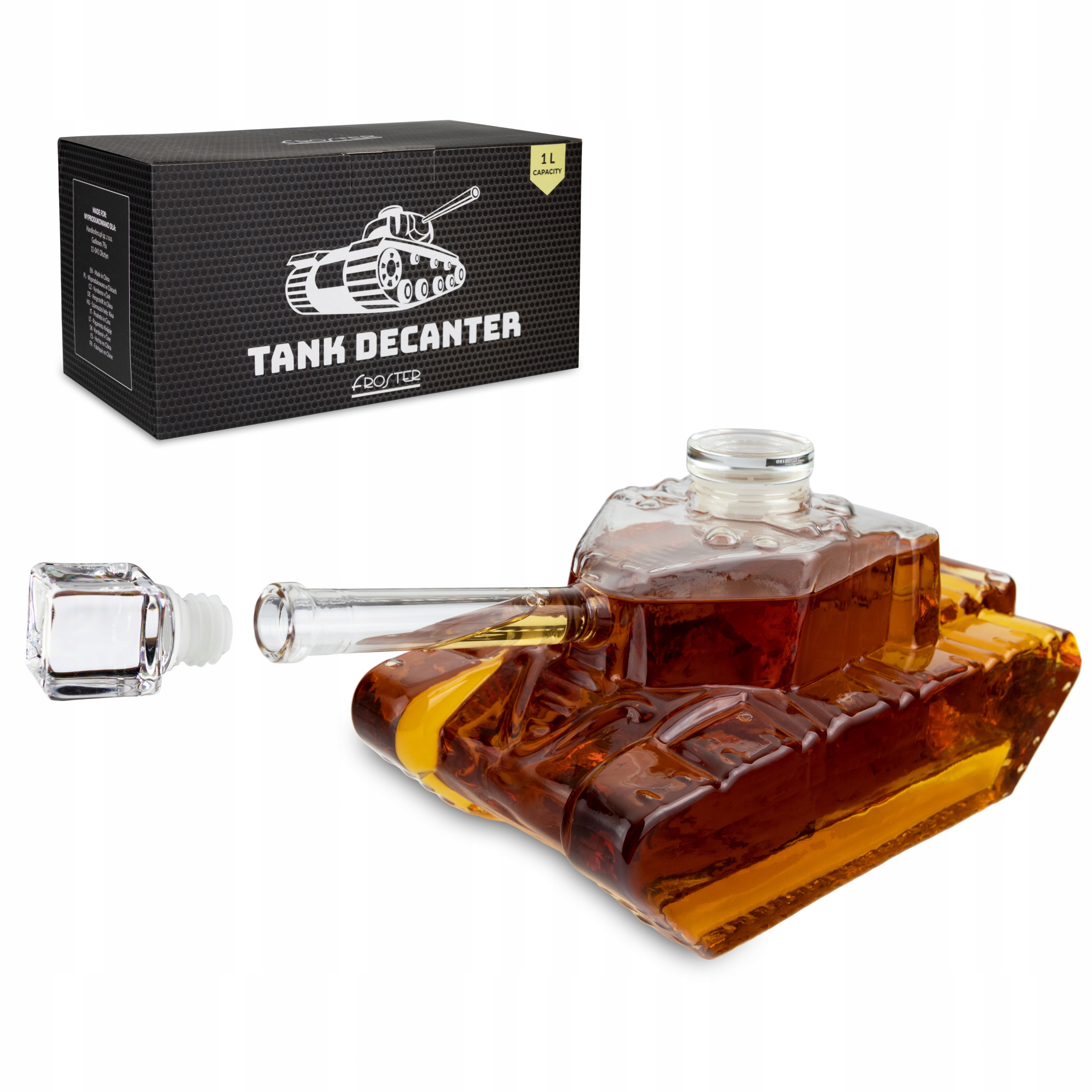 

Karafka Czołg militaria Mąż Facet Tank Decanter