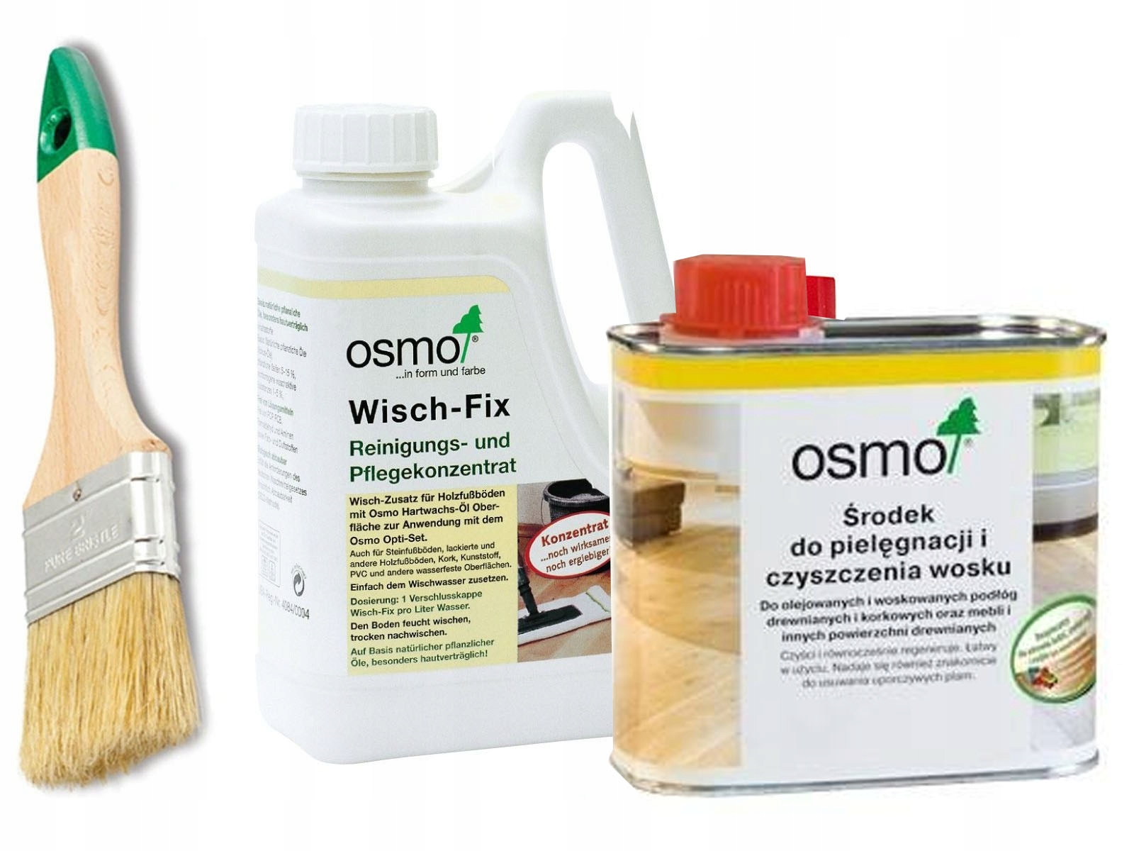 OSMO Wisch Fix 8016 1L + OSMO 3087 BIAŁY 0,5L